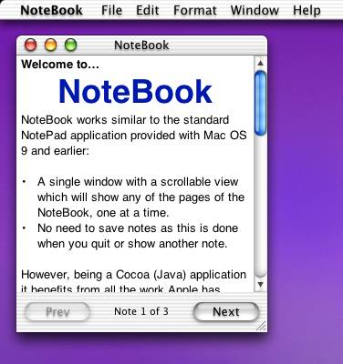 Notepad For Mac Os X