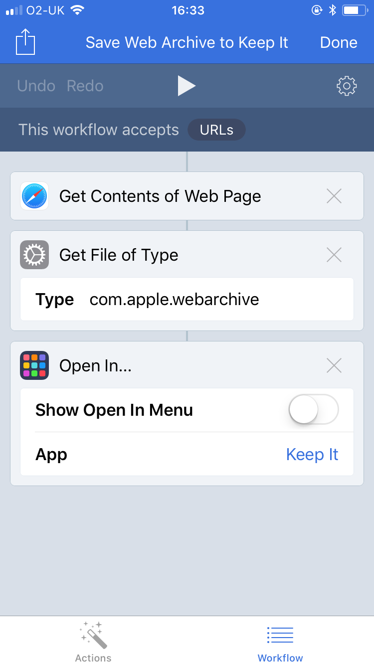 Reinvented Blog Keep It Tip Importing A Web Archive On Ipad Or Iphone